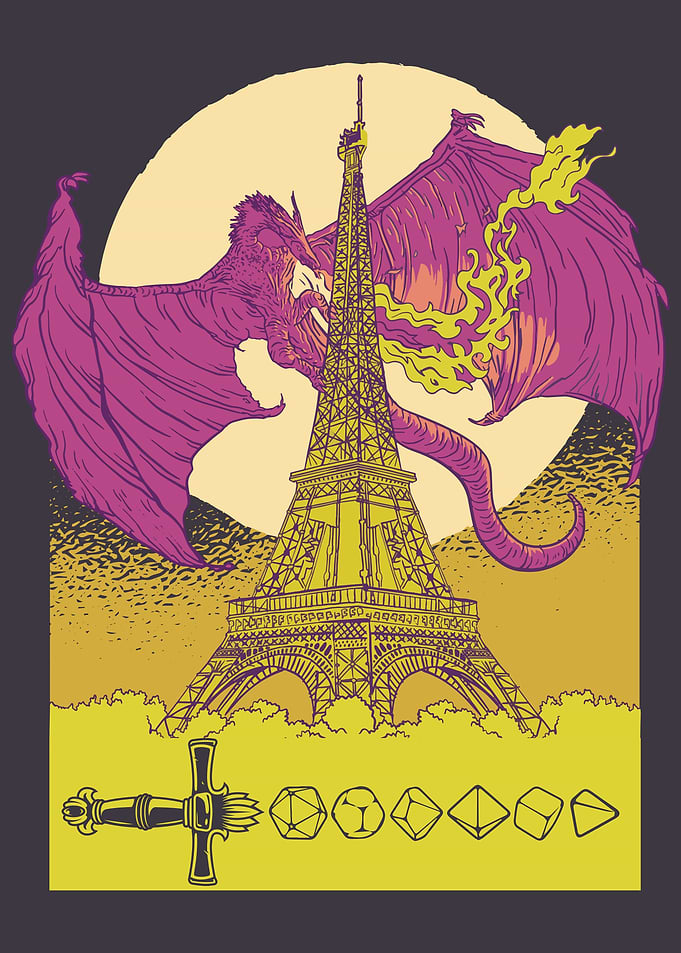 RPG EIFFEL TOWER DRAGON