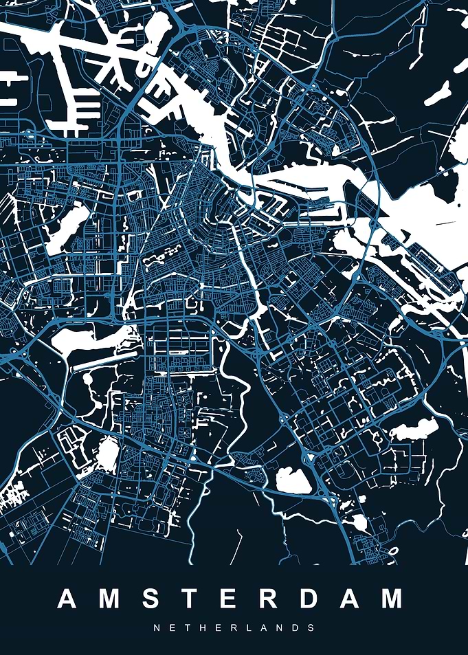 AMSTERDAM City Map