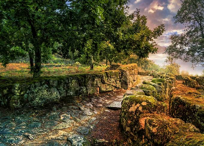 Citania de Briteiros walls