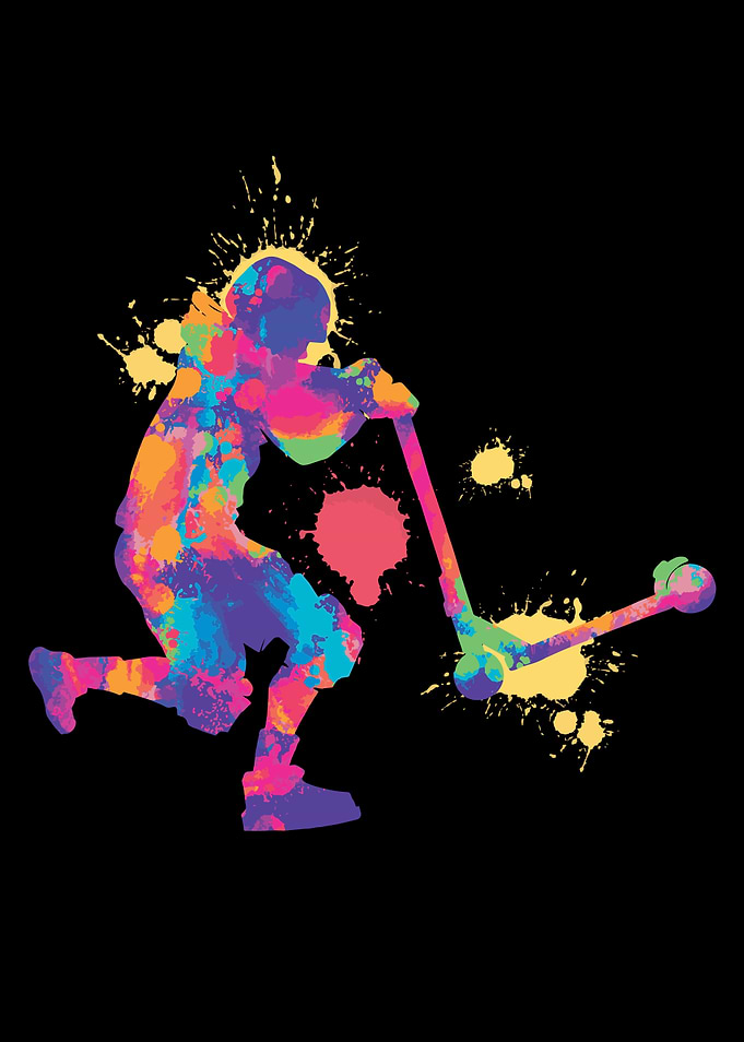 COLORFUL KICKSCOOTER