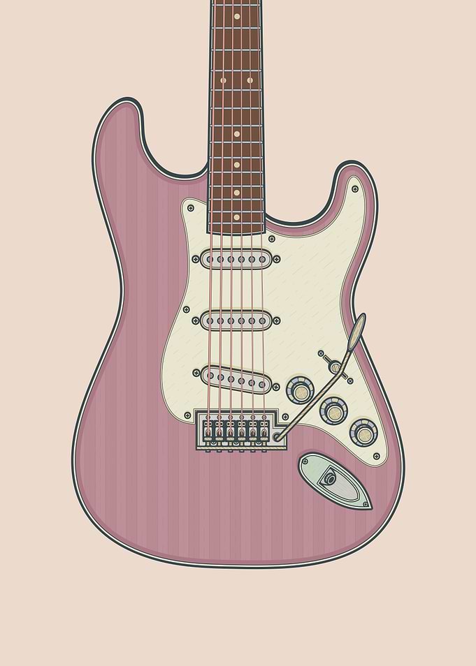 Burgundy Mist Strat