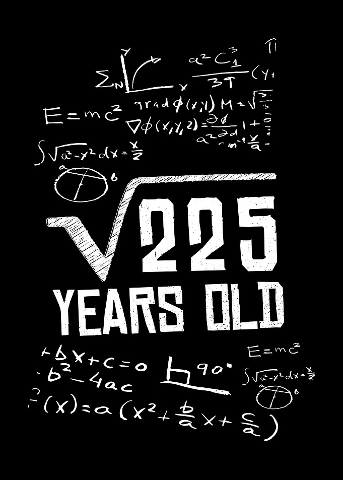 225 Years Old Root 15th
