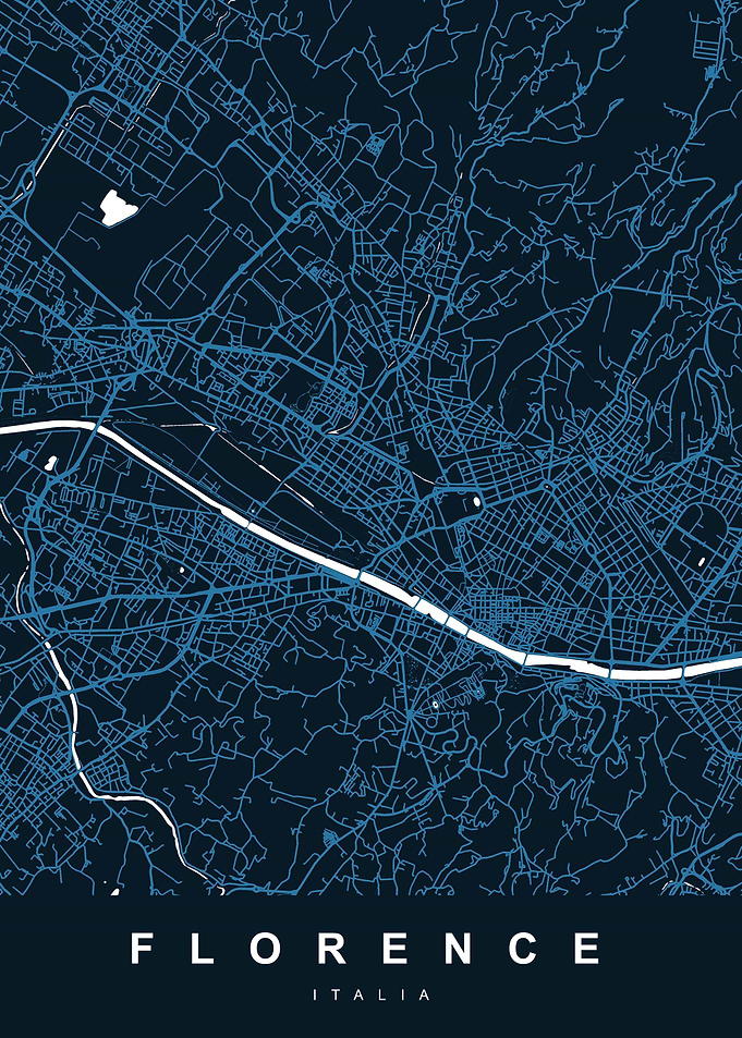 FLORENCE City Map Italia