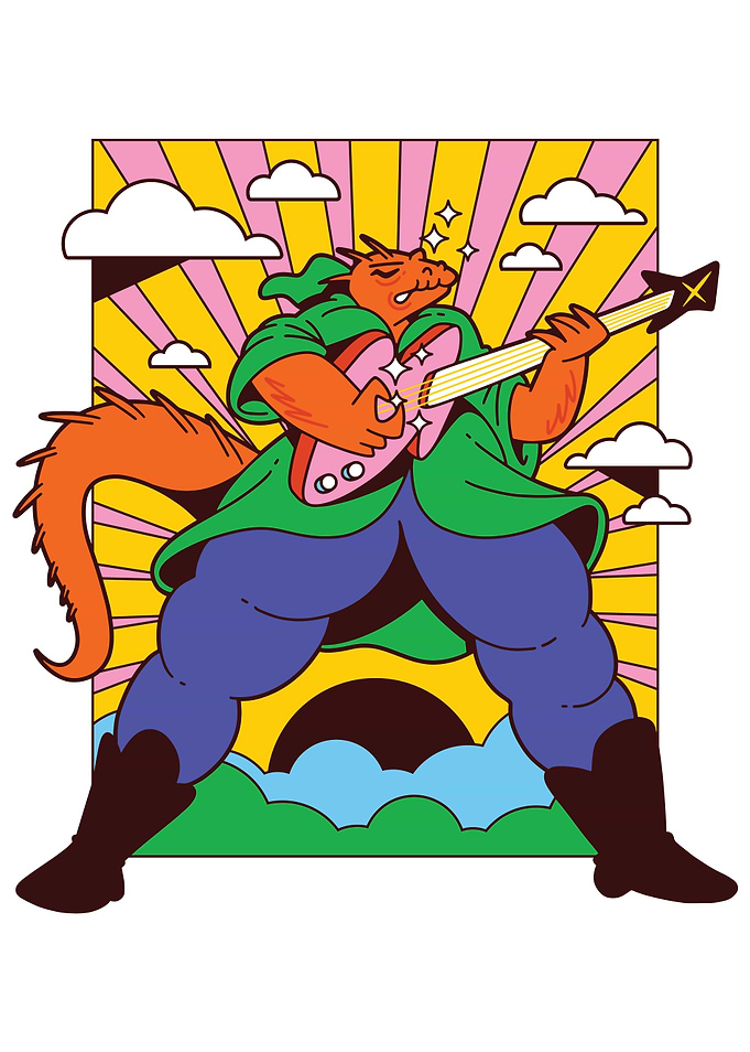 WIZARD LIZARD GUITAR
