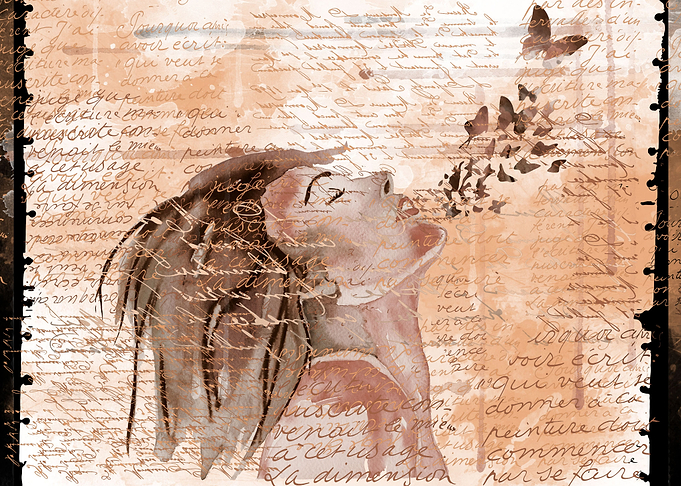 Butterfly Woman coffee