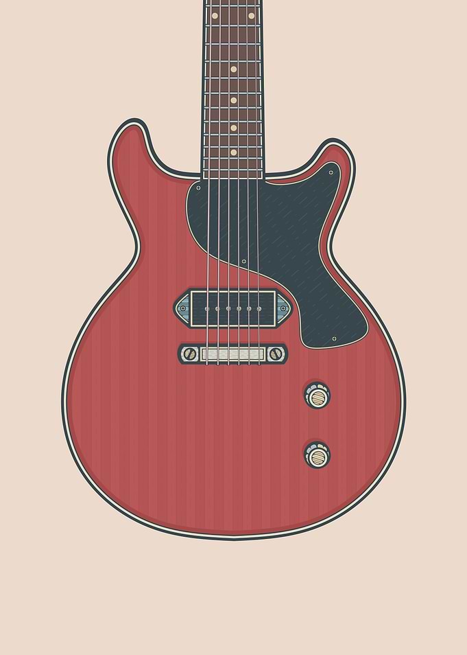 Junior Double Cut Guitar