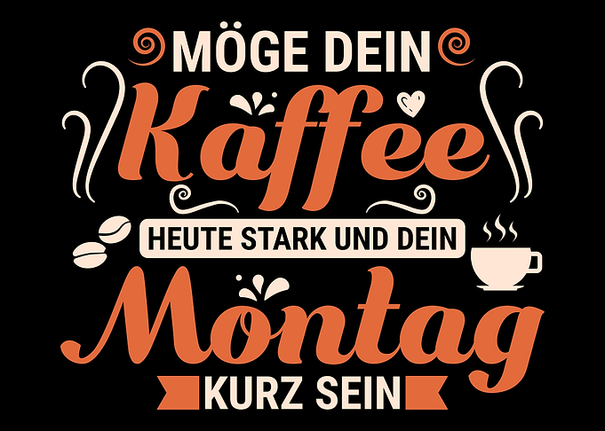 Lustiger Espresso Spruch