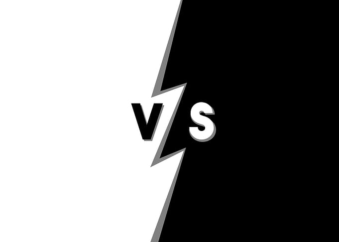 VS lightning bold white bl
