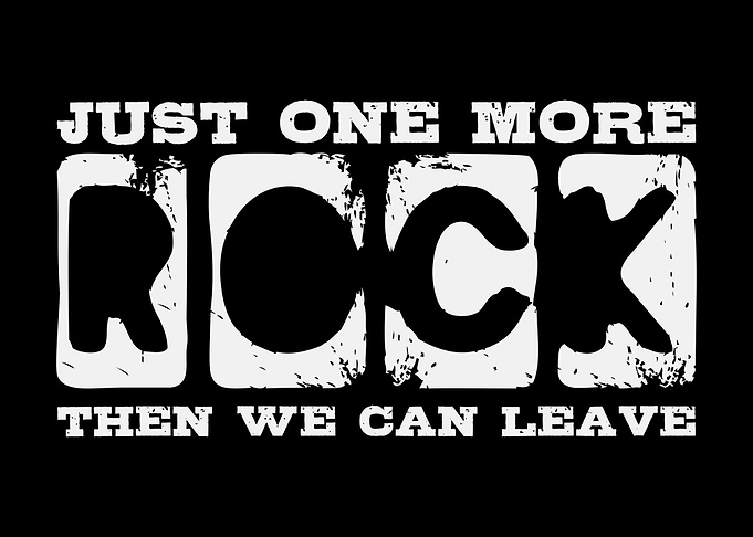 Rockhounding Joke Rock