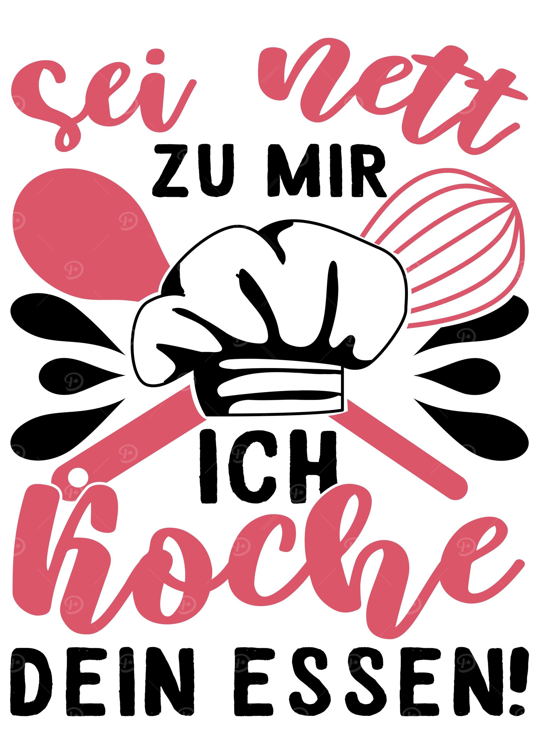 Lustiger Koch Spruch