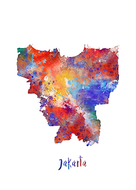 Jakarta map