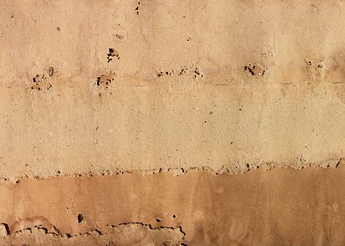 old decay brown paper