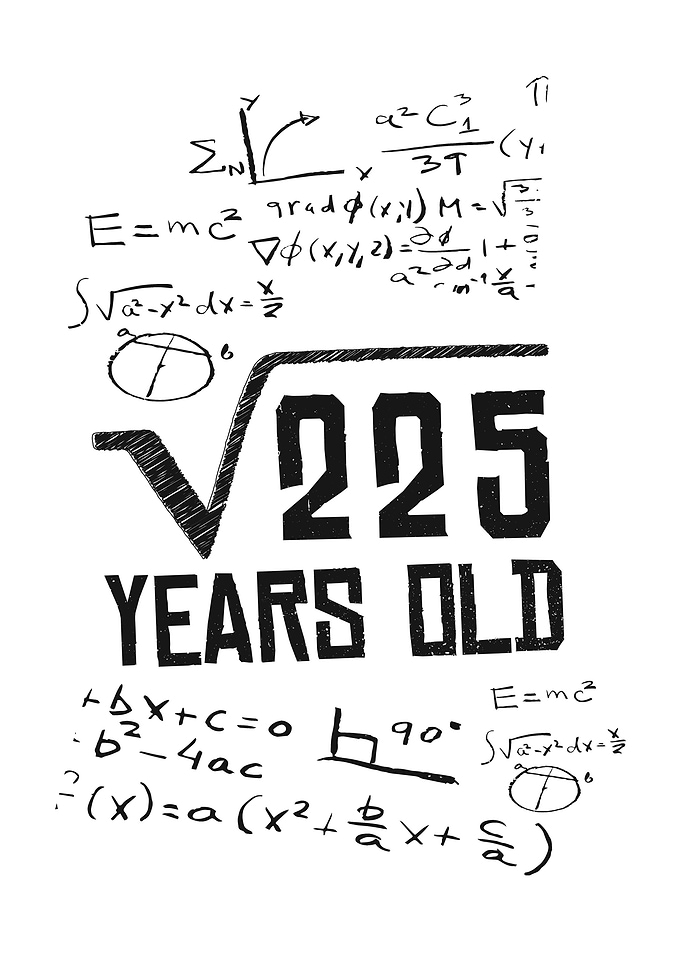 225 Years Old Root 15th