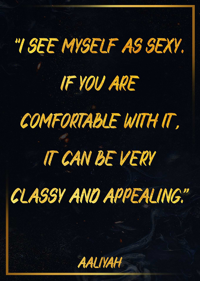 Golden Quote Aaliyah