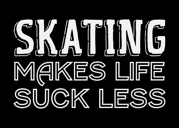 Ice Skating Joke Skater