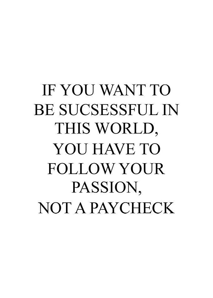 Life Passion Quotes Poster