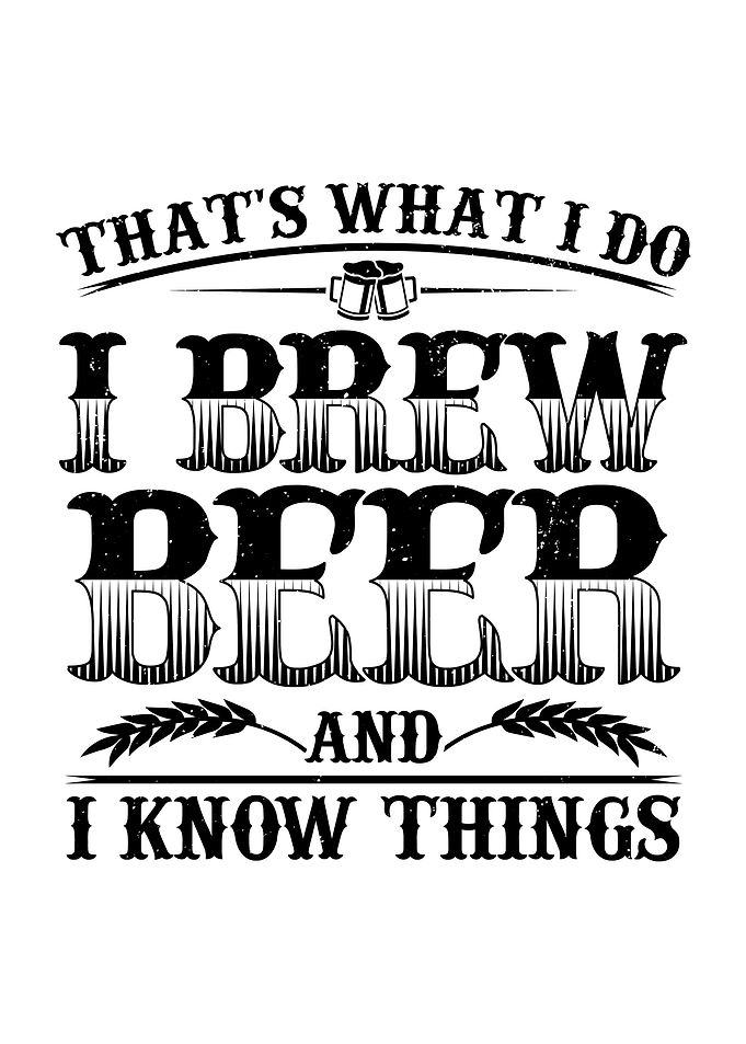 I Brew Beer Gift Idea