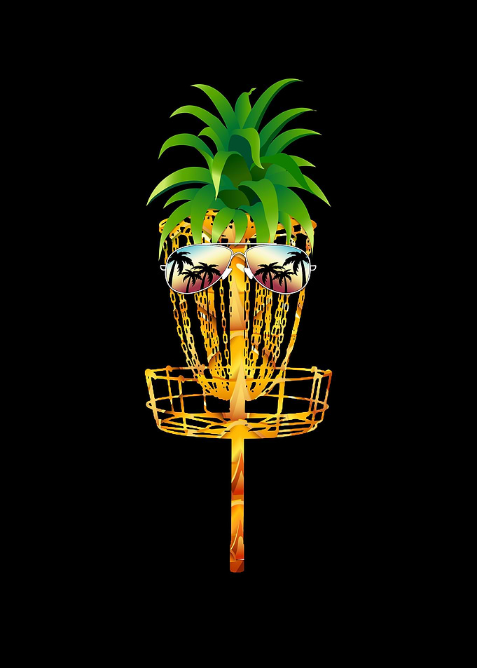 Disc Golf Pineapple Funny