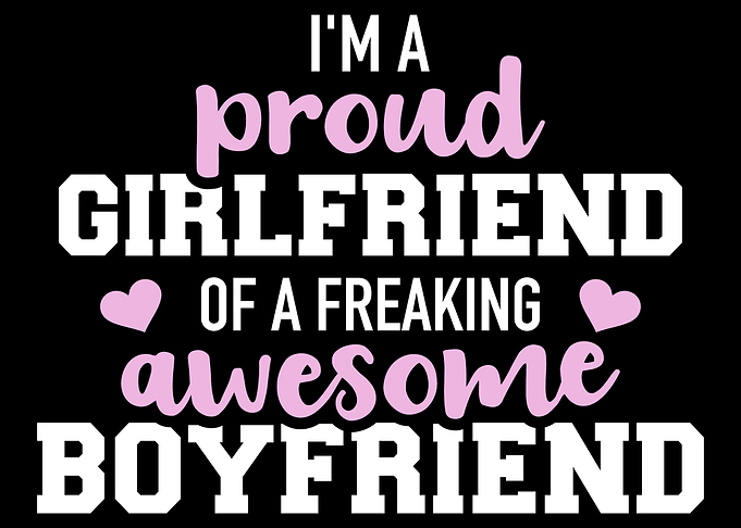 Proud girlfriend of a wond