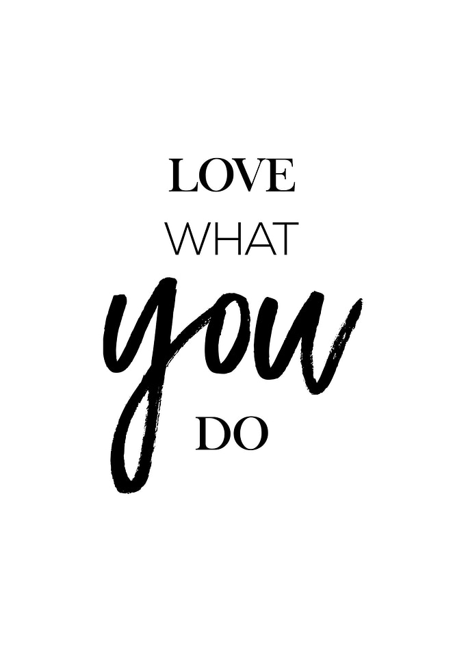 Passion Quotes Wall Poster