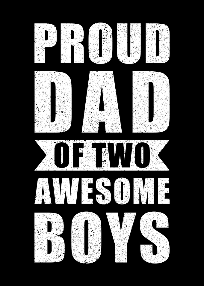 Dad Two Sons