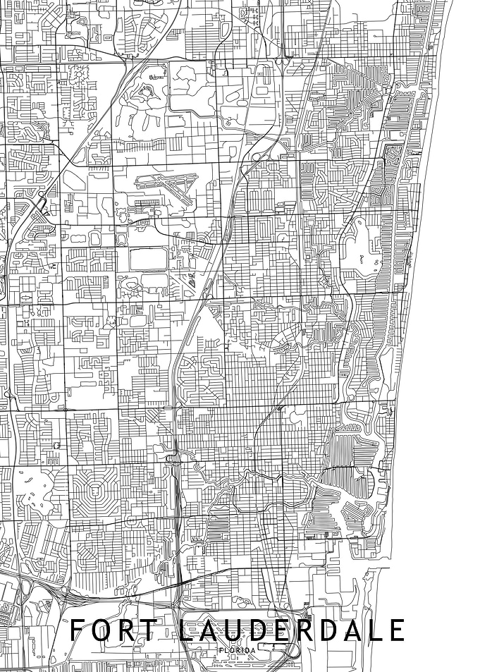 Fort Lauderdale Map