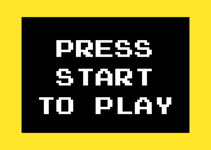 Black box press start to p