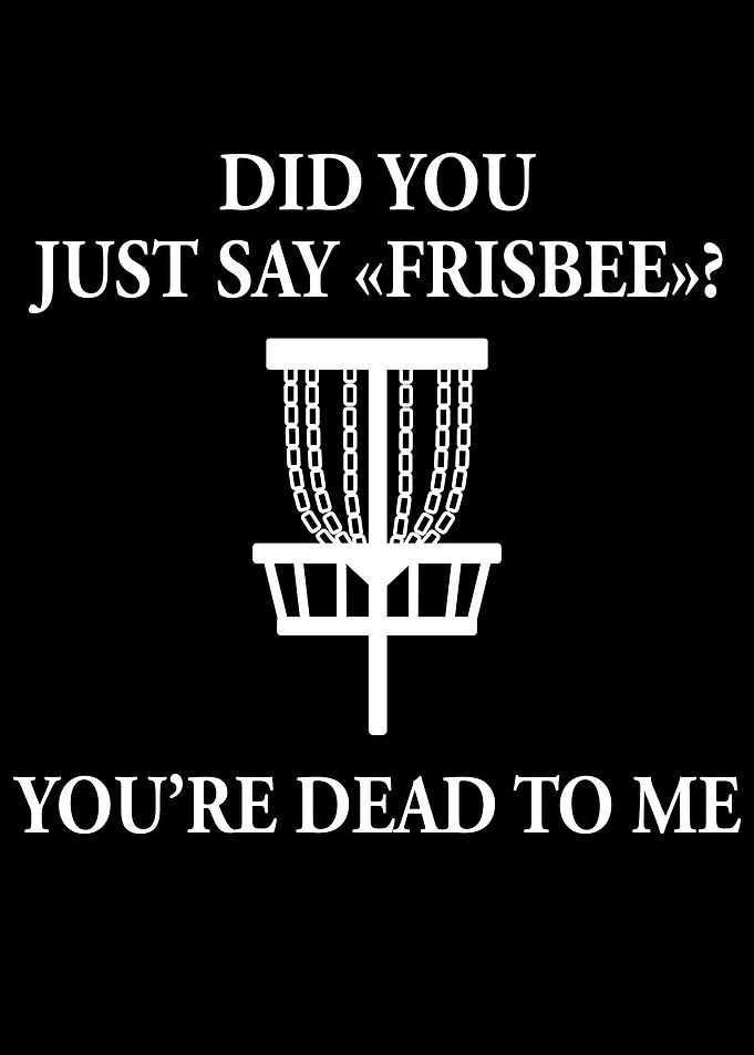 Disc Golf Funny Design For