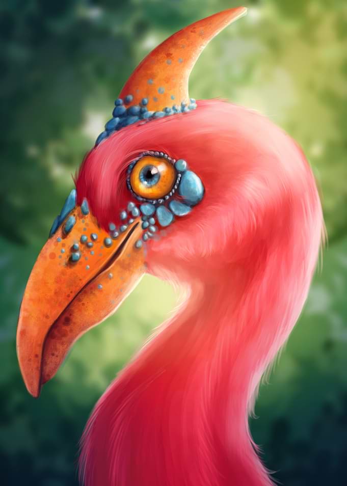 Pink Bird