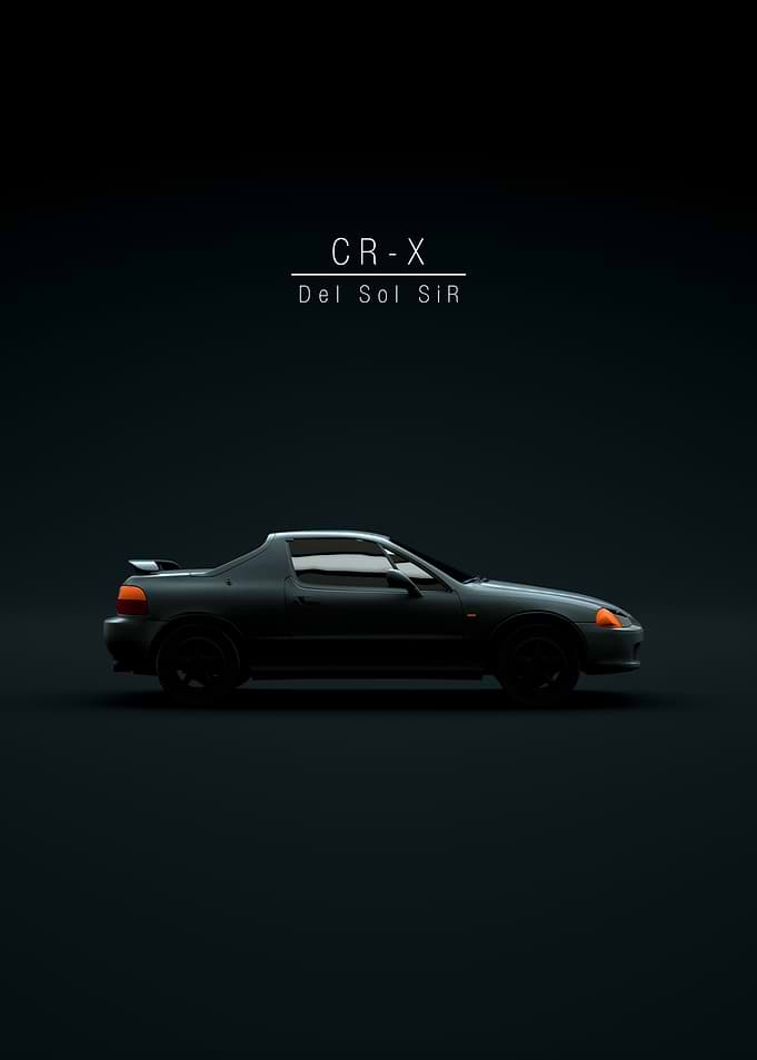 1995 CRX Del Sol Si