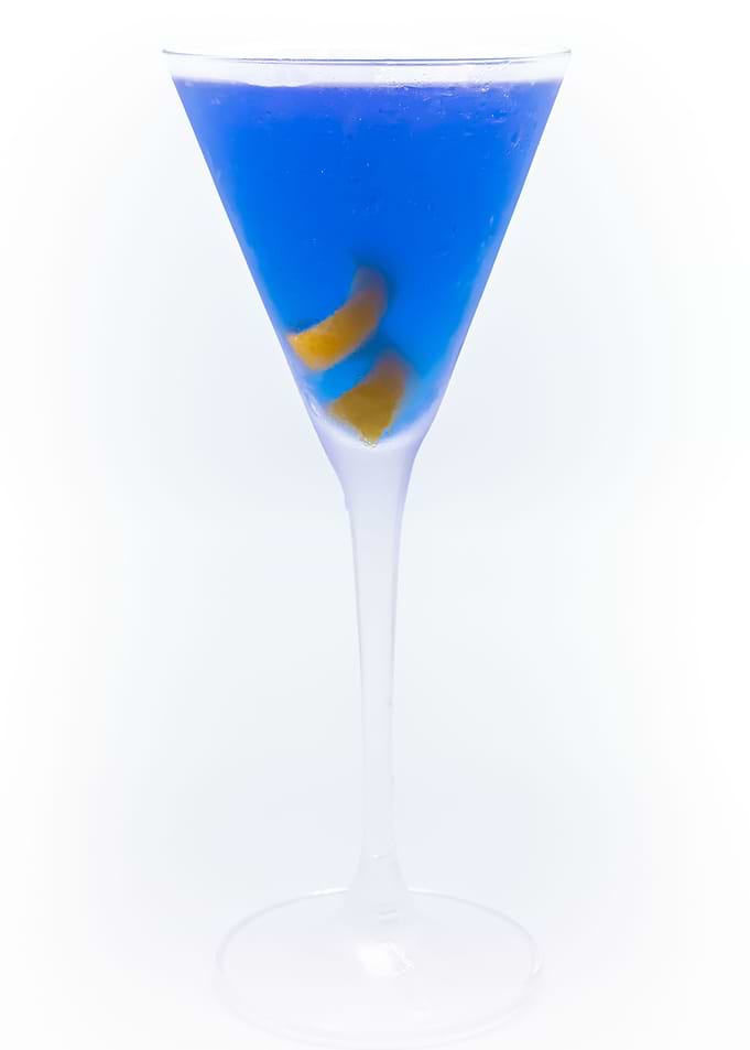 Martini with Lemon Twist