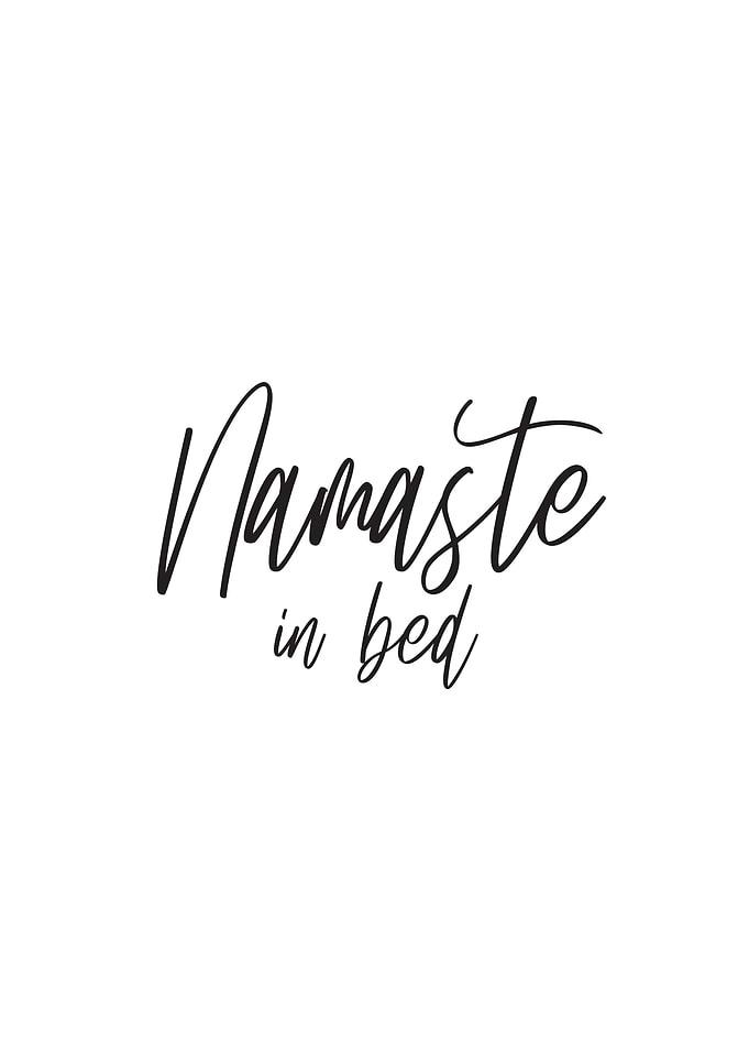 Namaste in Bed