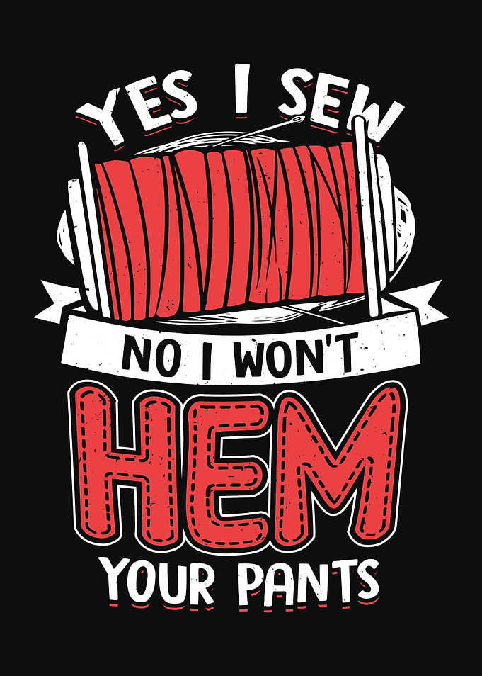 Funny Sewing Design