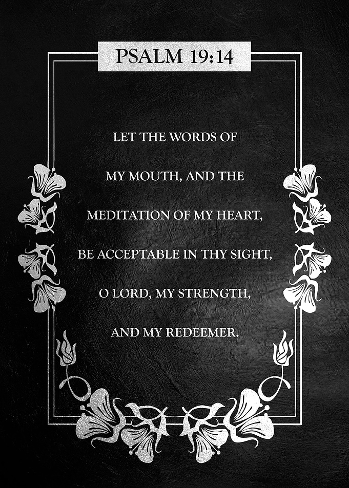 Psalm 19 14