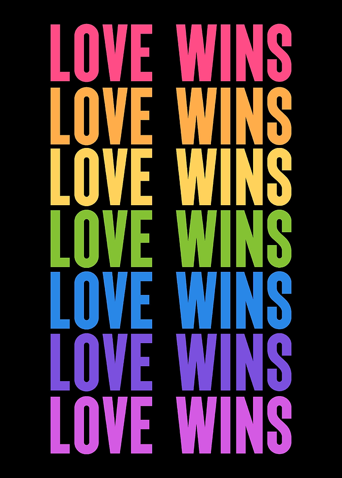 Love Wins Homesexual or Le