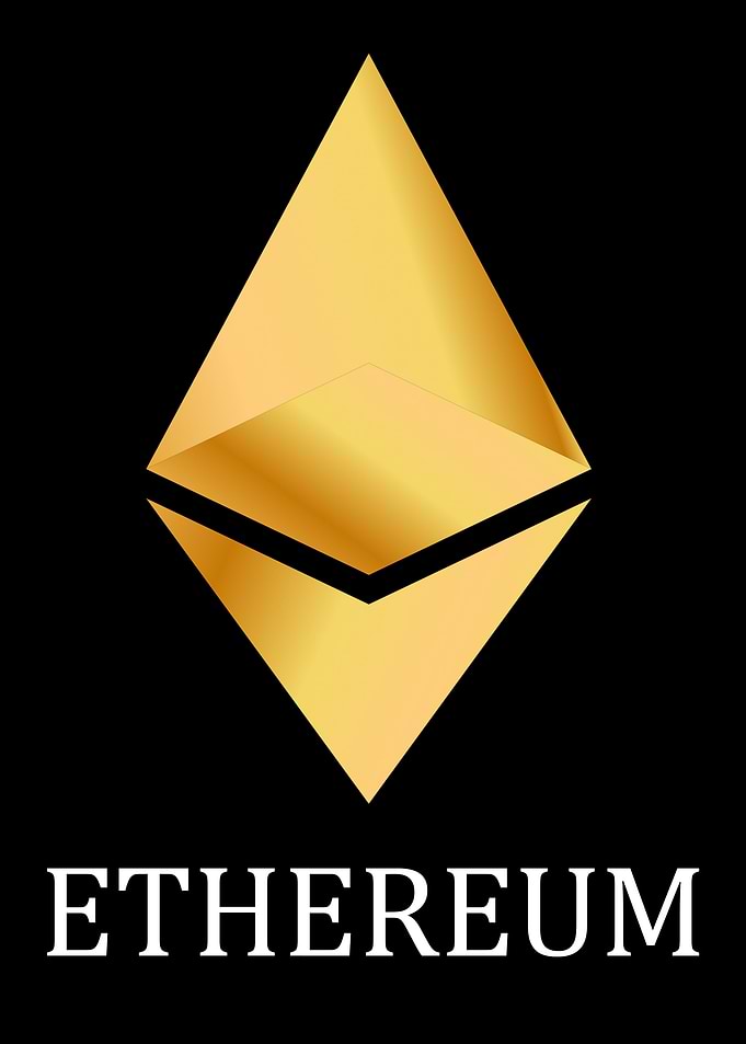 Ethereum Symbol Gold
