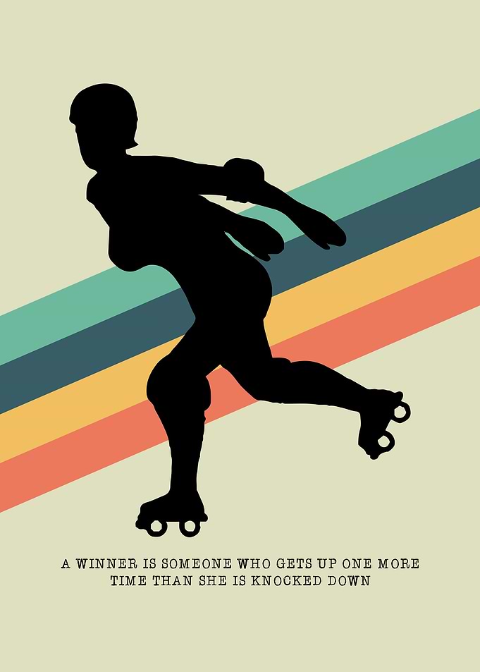 Roller Skate Wall Art Deco