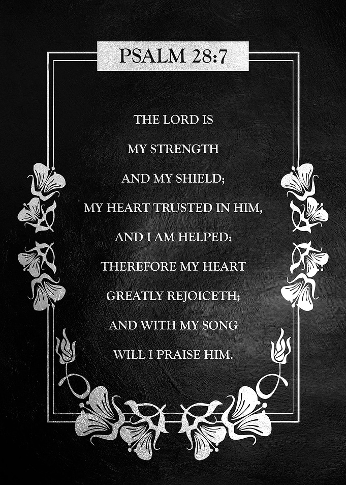 Psalm 28 7