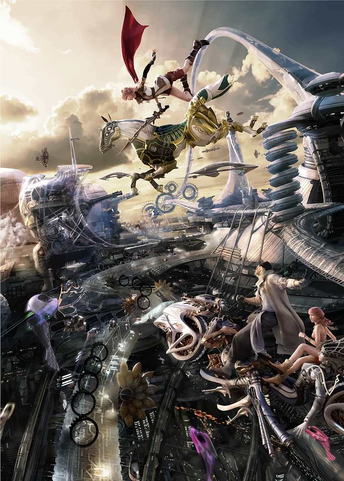 Final Fantasy 7 14 16 xv