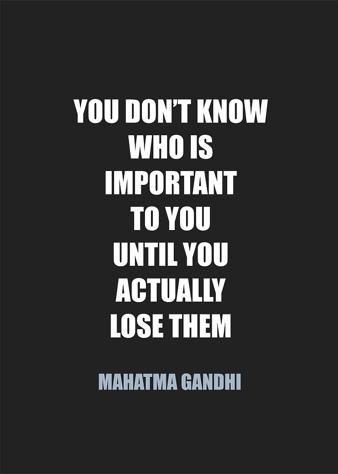 who is important