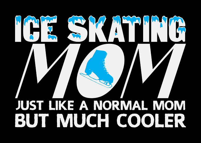 Ice Skating Mom Hockey