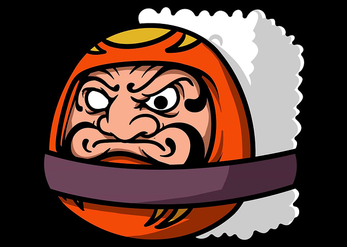 Daruma Doll Sushi