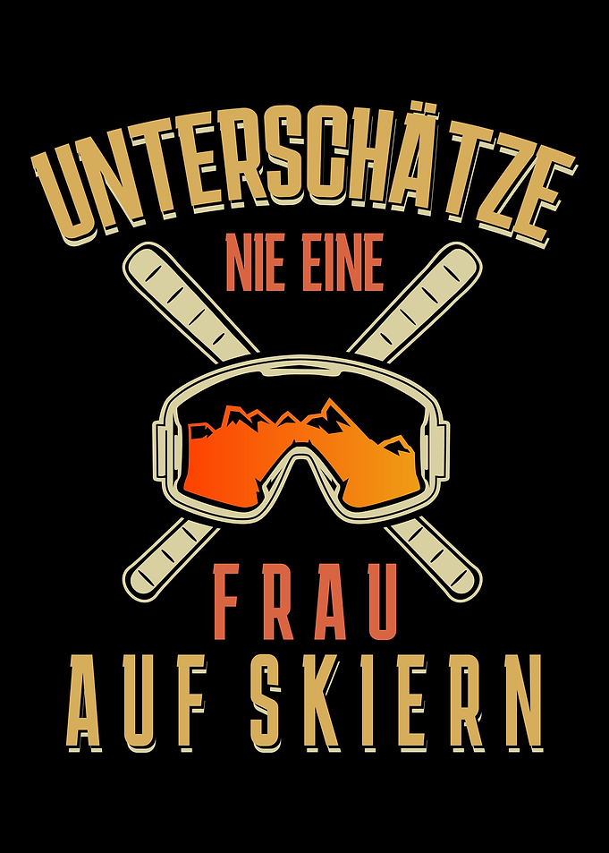 Witziger Skilehrer Spruch