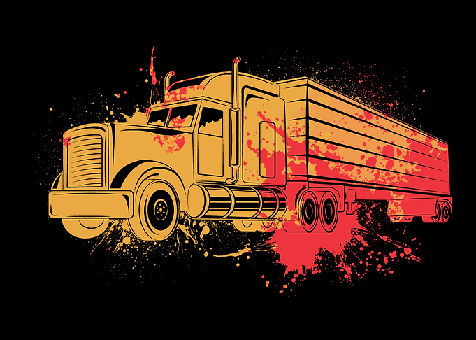 Retro Truck Driver
