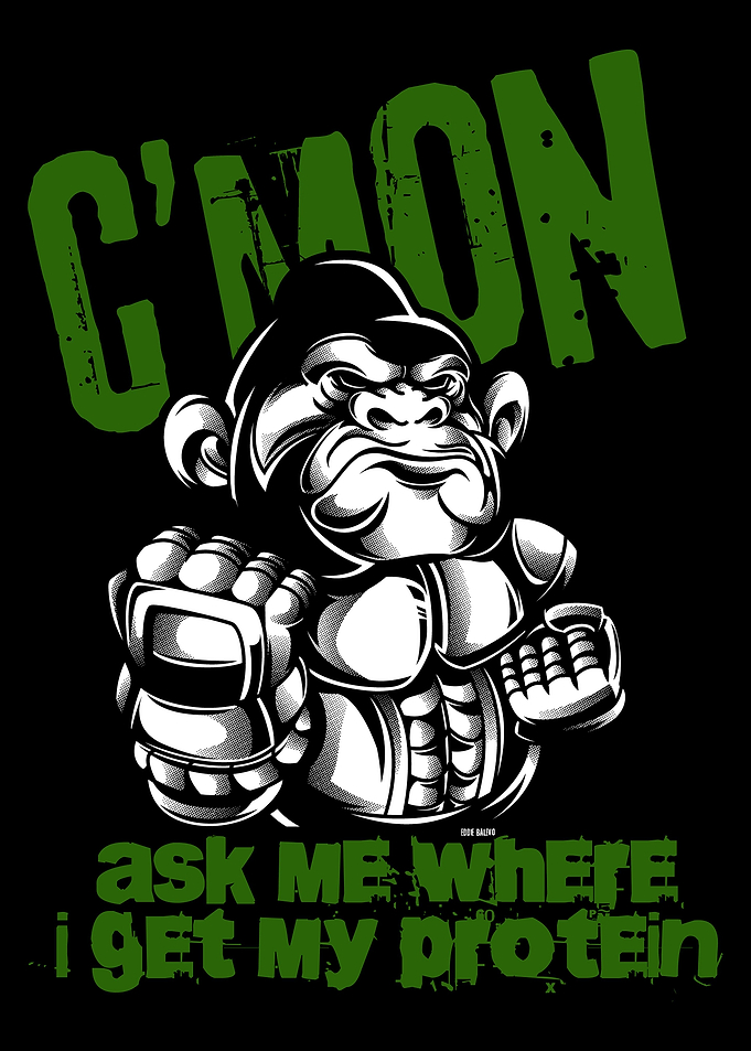 Vegan Diet Protein Gorilla