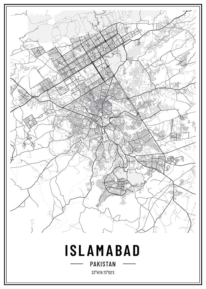 Islamabad Parkistan poster