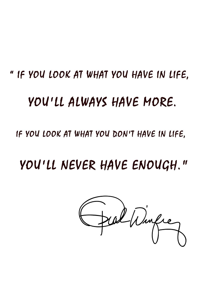 Oprah Winfrey quotes