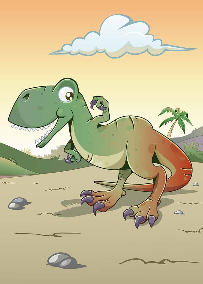 Funny Tyrannosaurus Rex