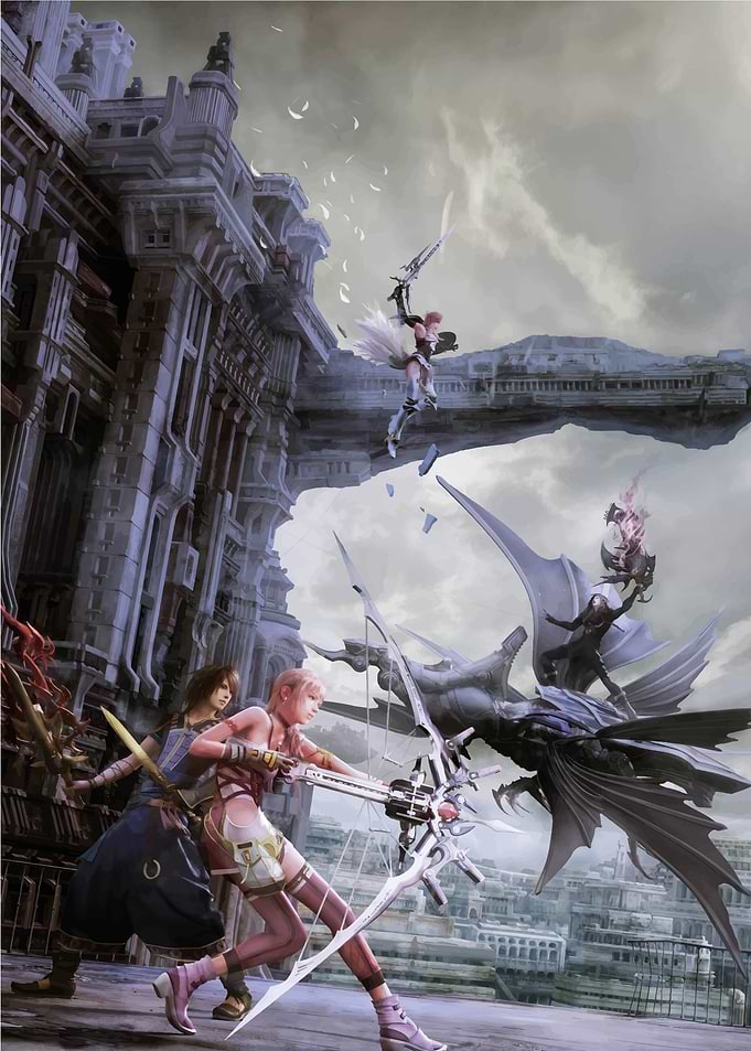 Final Fantasy 7 14 16 xv