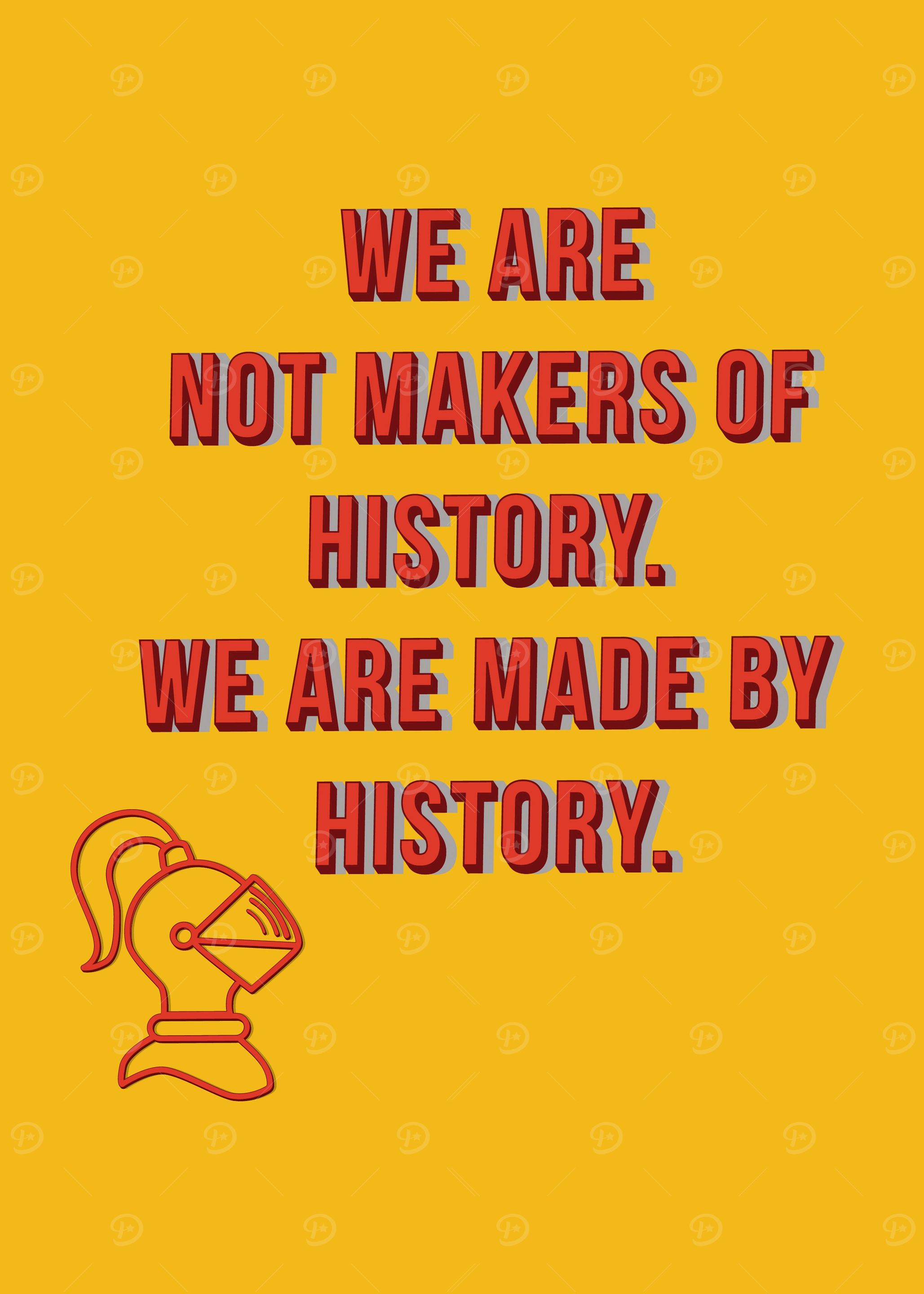 History quotation poster